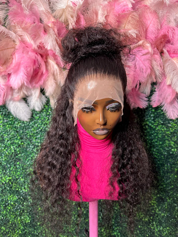 Deep wave frontal wig