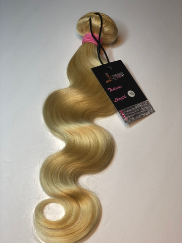 613 Platinum Blonde Body Wave Bundles
